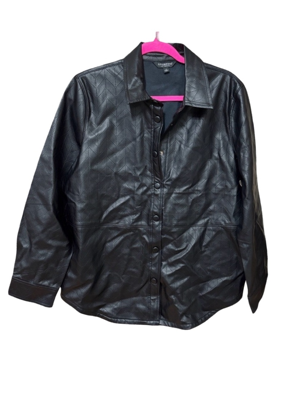 Liverpool Faux Leather Jacket NWT